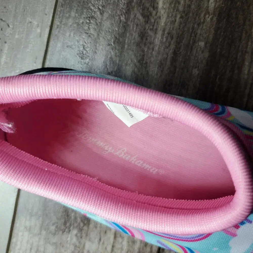Tommy Bahama Rainbow Water Shoes Girls Size 2/3 EUC - Picture 5 of 15